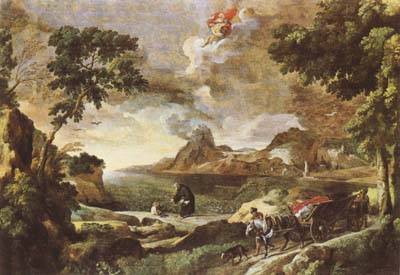 Landscape with St Augustine and the Mystery of the Trinity (mk08)